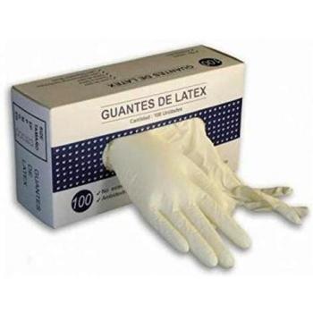 Guantes de Látex Sin Polvo