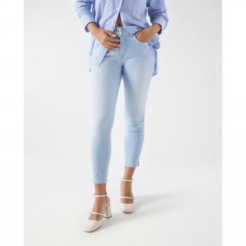 Jeans pitillo mujer Salsa Jeans Secret push in cropped