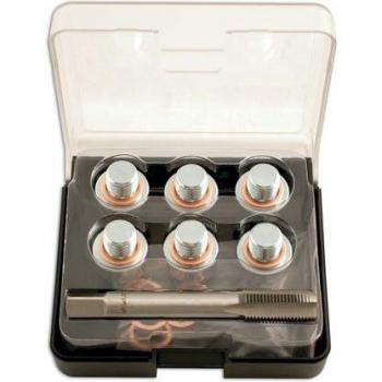 Set di riparazione filettatura scarico olio 13 mm x 1,25