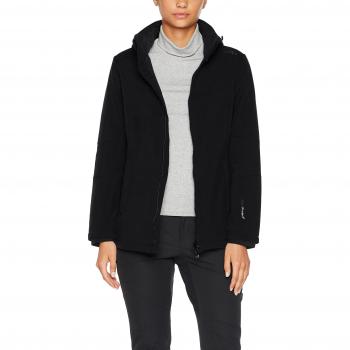 Cmp Long Fit Softshell Jacket Black Female