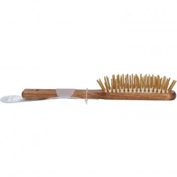 Brosse pneumatique Nippes, design étroit en bois