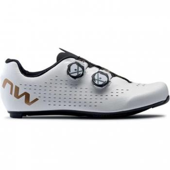 Northwave Revolution 3 en blanc et bronze, 39 EU