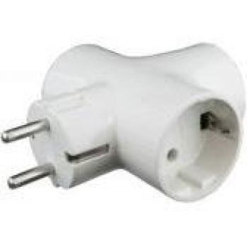 Terra Ceramica Adattatore 3 Vie 36.053/P Electro Dh
