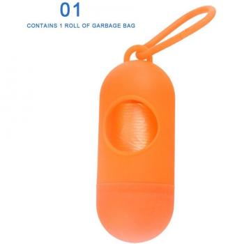 Pet Dog Poop Bag Dispenser with 1 Roll