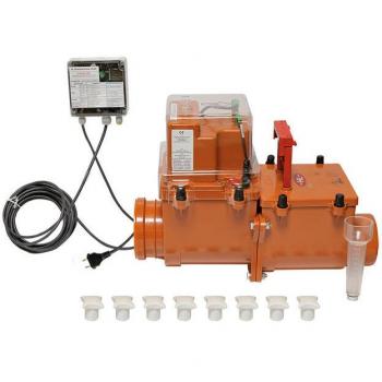 Válvula Electrica Ferrari SRL DN125 con Pozo de Inspección y Sistema de Clausura Manual