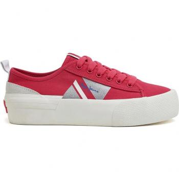 Moda Rosa e Bianco Scarpe Donna 41 Pepe Jeans Allen Flag