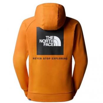 Sudadera con Capucha TNF Red Box Hombre Naranja Marrón Desert Rust M