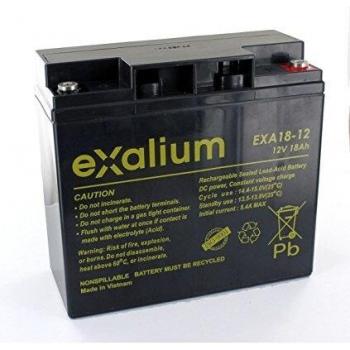 Batería de plomo Exalium 12V 18Ah EXA18-12