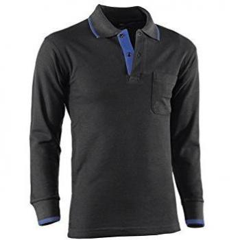 Polo Pique XL Juba con Bolsillo de Manga Larga