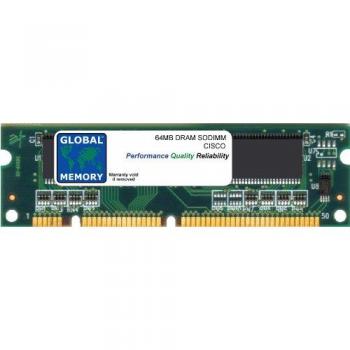 Compatible 64MB DRAM SODIMM Memory RAM for Cisco MC3810-V3 Router