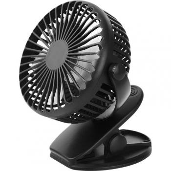 Bureau Fan Clip‑Charge