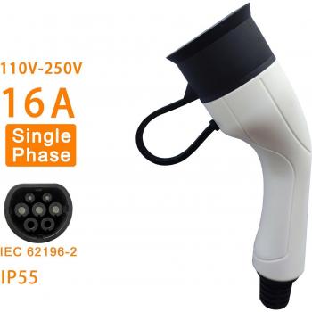 Cargador Hembra Tipo 2 Trifásico con Enchufe 16A‑32A
