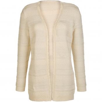 Laura Kent Damen-Kleidungsstück: Strickjacke 48, Spitzenband