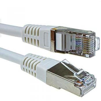Shielded FTP Network Ethernet RJ45 Cat5E-CCA PATCH 26AWG Cable 0.5m