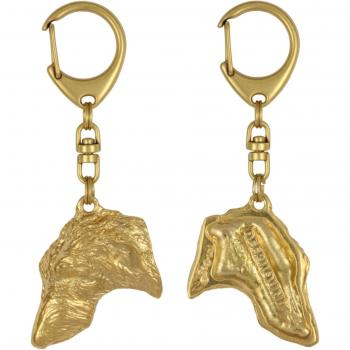 Gilded Scottish Deerhound Key Holder – Premium Luxury Accessory