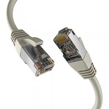 Cable de red M-Cab Cat8.1 S/FTP Gris 20 m