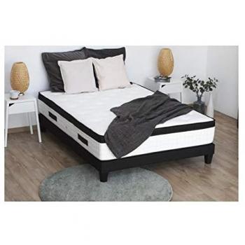 Confort-design Hotel Quatuor Matelas 160 X 200 Cm Blanc