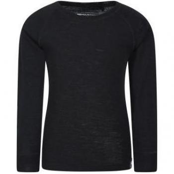 Pull d’échauffement Merino II Bleu, col rond, 5-6 ans