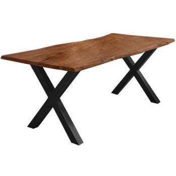 Loreno® Akazien Esstisch mit echter Baumkante