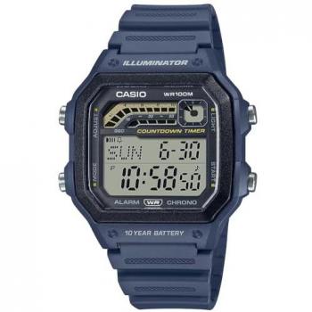 Casio 100M Water Resistant Digital Watch WS-1600H-2A