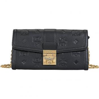 Portefeuille TRACY en Cuir Noir