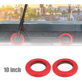 Kit 2 pièces : pneu solide/gonflable 10 pour Xiaomi Mijia M365 Pro – modèle Wanda