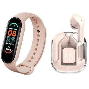 Pack Sport Echo: Écouteurs Bluetooth 5.3 Imagine TWS avec Bracelet Eko‑Rose