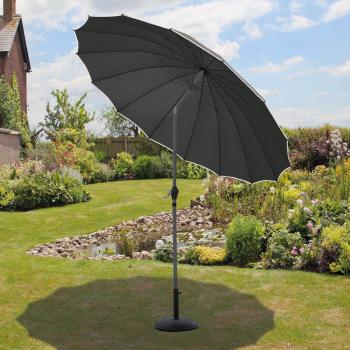 Shanghai Parasol 2.7m, Black with Adjustable Mechanism