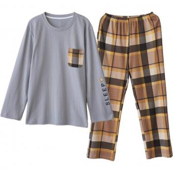 BZEL Long Sleeve Couple Sleepwear