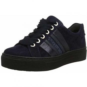 Semler Damen Alexa Sneaker – Blau, EU 38,5 (ein Teil)