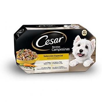 Cesar Comida Húmeda Perros Selección Recetas Campesinas Salsa Multipack