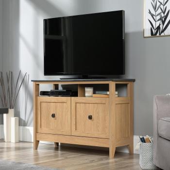 Dover Oak and Slate Finish Home Study TV Stand/Sideboard