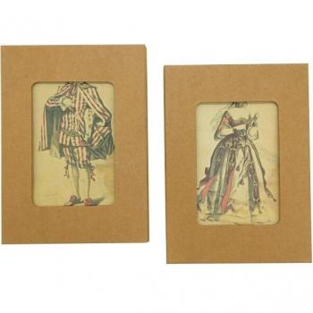 Vintage Character Expression Postcard Assortment