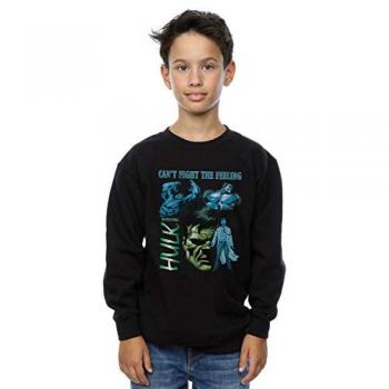 Sudadera Azul Naranja Marvel Hulk Tributo