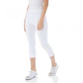 Petite White Stretch Trousers – 16 UK