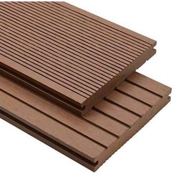 VidaXL WPC Terrassendielen 10m² 2,2m 20mm Hellbraun