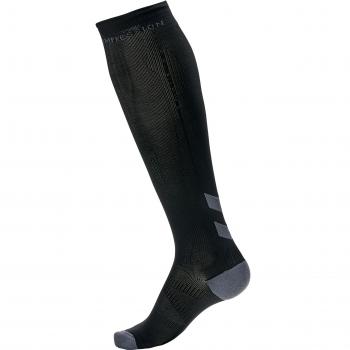 Calze a compressione nere Hummel Elite