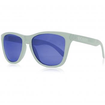 Gafas de Sol Ocean Sunglasses Sea, Unisex, Negro (Negro Transparente/Azul revo), Talla Única