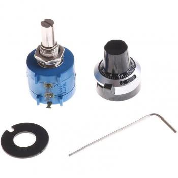 Potenciómetro de Alambre Giratorio 50 kΩ UDS 3590S‑2‑503L