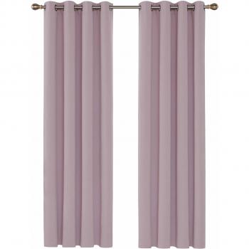 Deconovo Tende Soggiorno Moderne 140x290 CM Rosa Chiaro