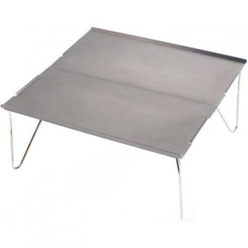 Mesa Plana Plegable Aluminio para Barbacoa