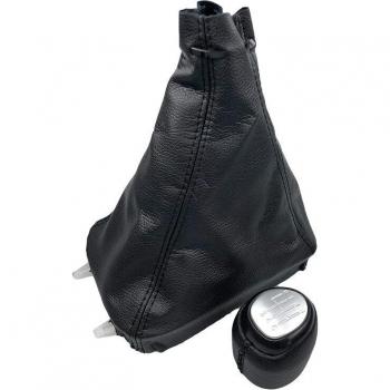 Manche cuir « Sport » pour levier de vitesse SAAB 93 9‑3 SS (2003‑2007)