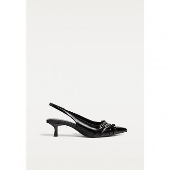 Stradivarius Nero Slingback 37 Scarpe