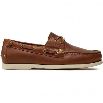 Mocassini Uomo Ralph Lauren Merton Boat Tan