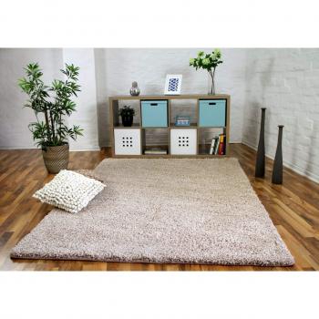 Luxus-Snapstyle Langflor Teppich Milano Beige – 24 Ausführungen