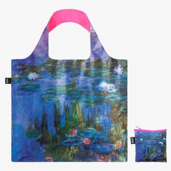 Bolso Neón Rosa LOQI Water Lilies Claude Monet