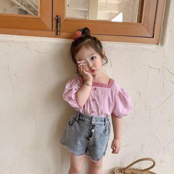 Blusas de verano para niñas de algodón