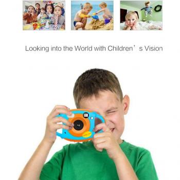 1.77 Inch HD Mini Kids Camera with 5MP Self-Portrait Feature