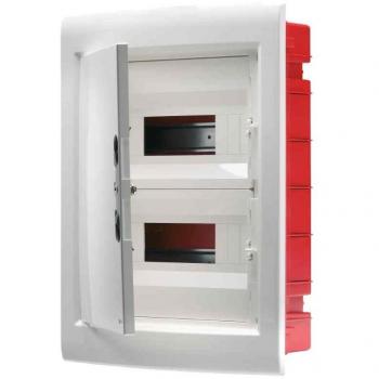 Cuadro de distribución Gewiss con puerta ciega 36 módulos (18x2)