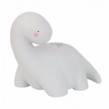 A Little Lovely Company Nachtlamp Dino Junior 21 cm PVC Wit